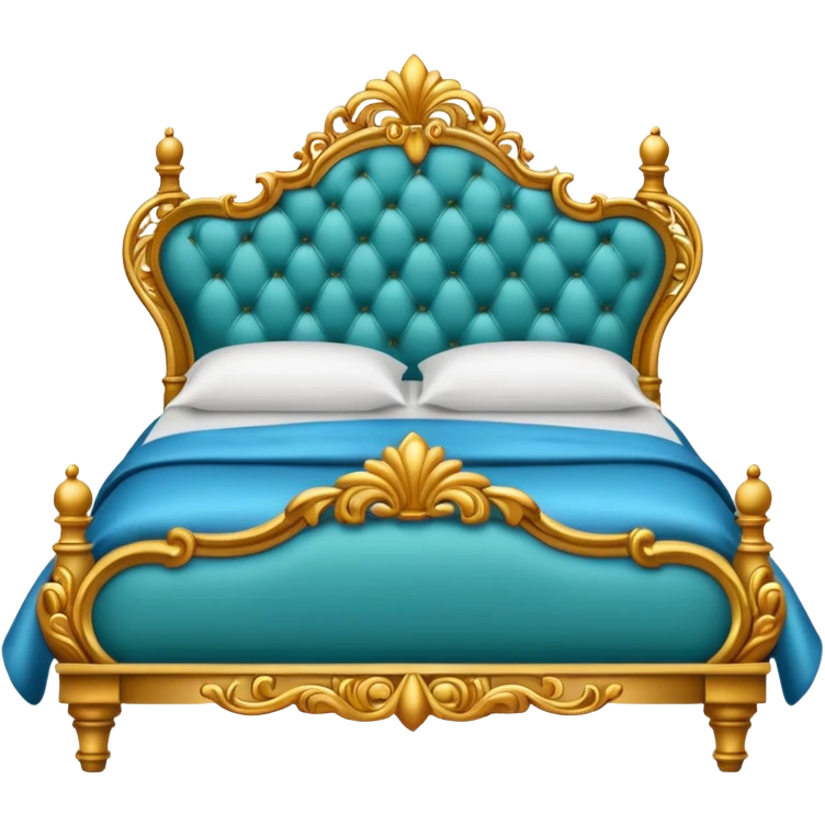 Fancy bed emoji