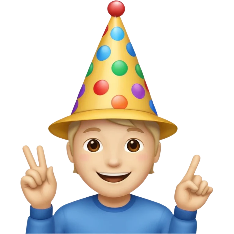 Happy Birthday Hat emoji