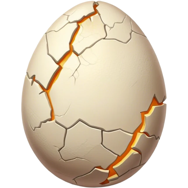 cracked dinosaur egg emoji