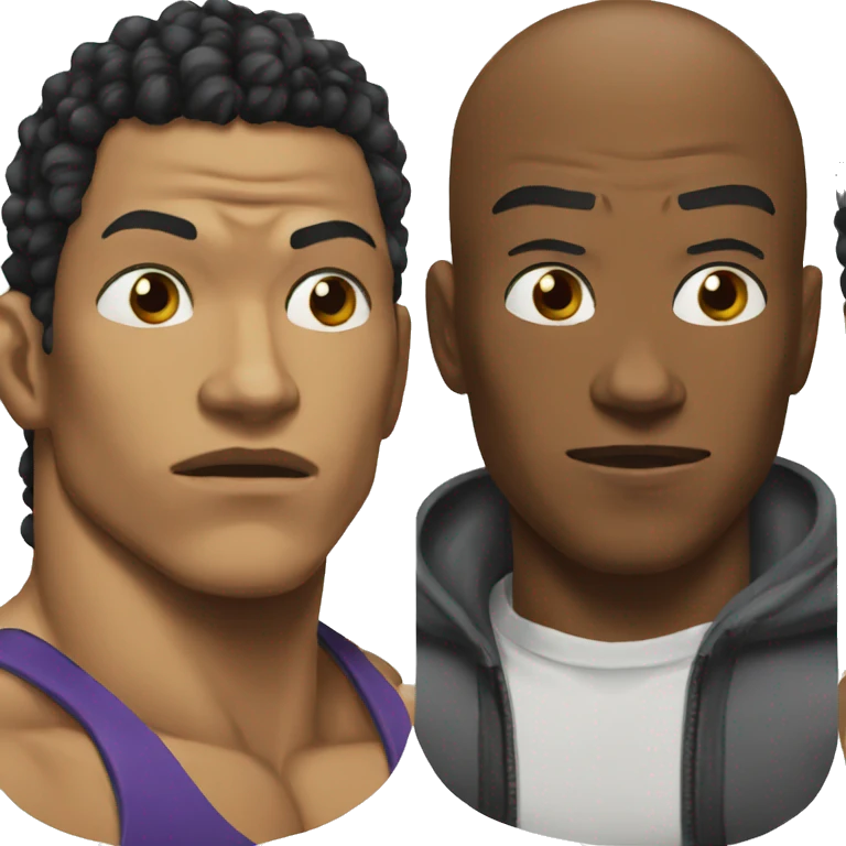 baki vs doumbe emoji