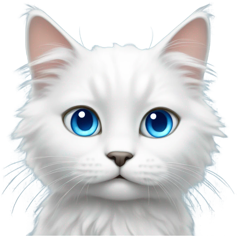 White cat emoji