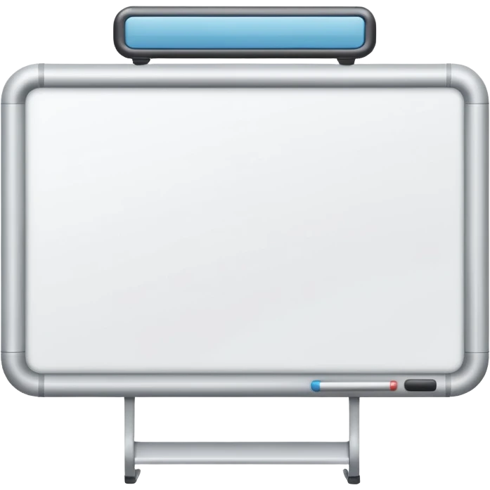 whiteboard in classroo emoji