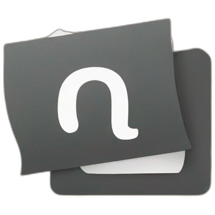 Letter logo T emoji