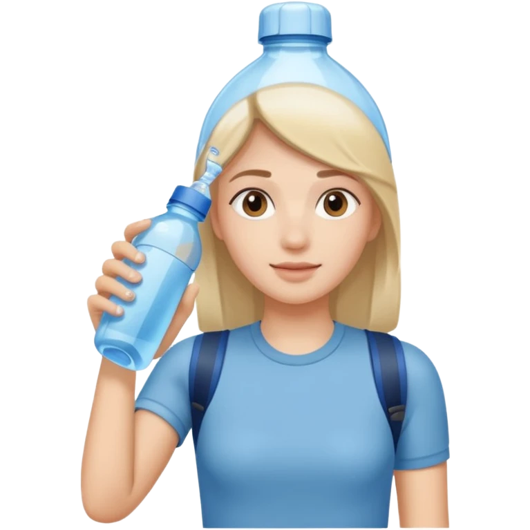 Drink 2 Liters of Water a Day Challenge emoji