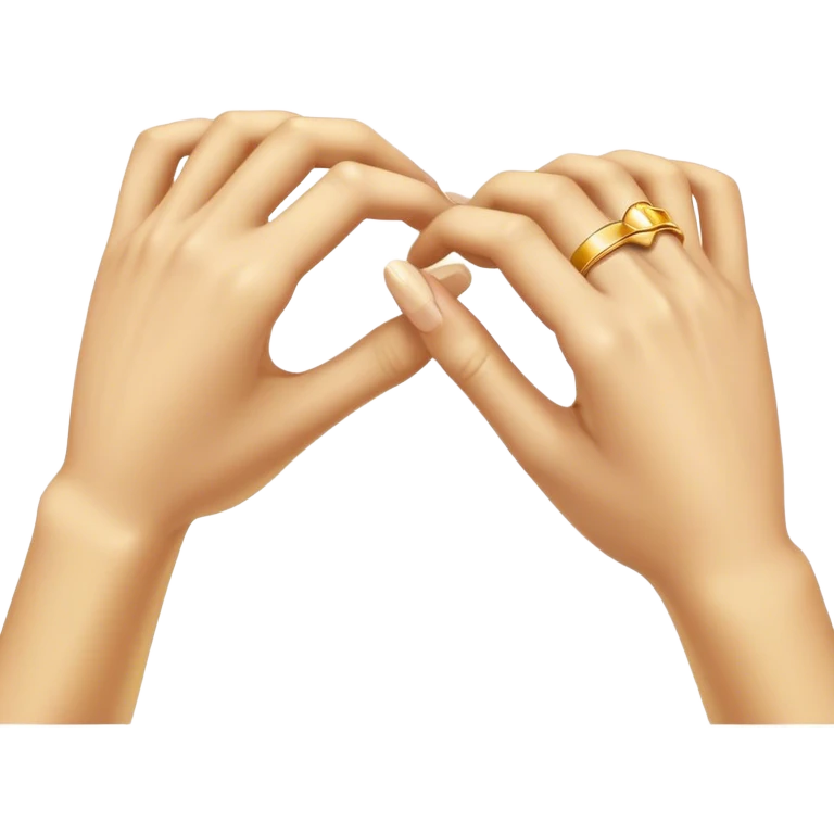 His and her 24k gold rings emoji