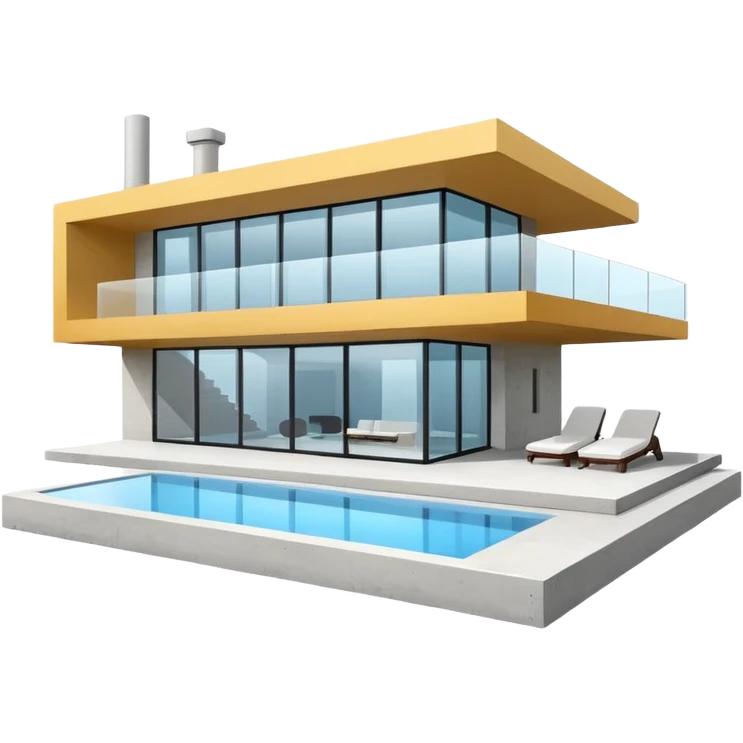 BIG MODERN VILLA emoji