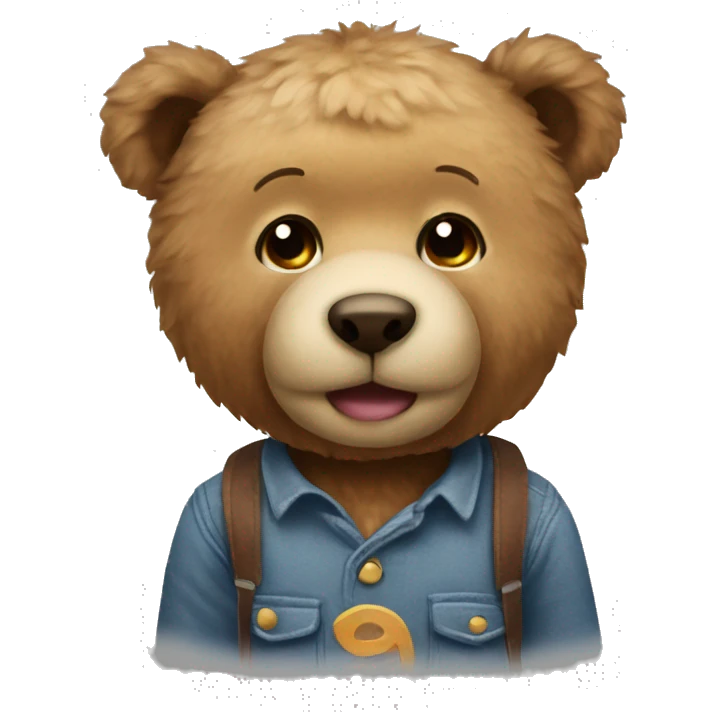 Teddy bear emoji