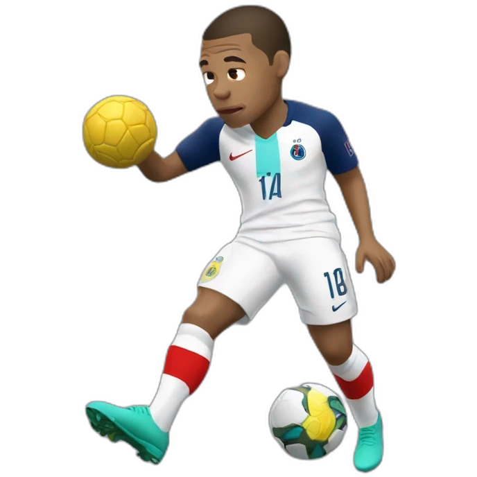Mbappé qui dort emoji
