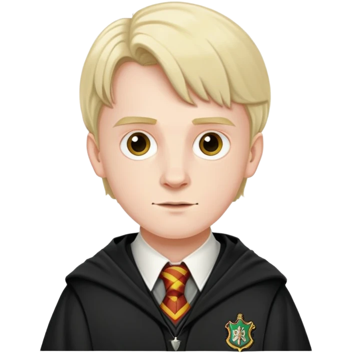 colin creevey in harry potter, wear hogwarts uniform emoji