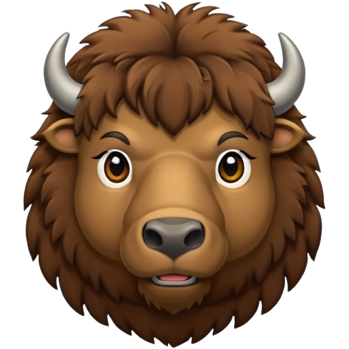 american bison emoji