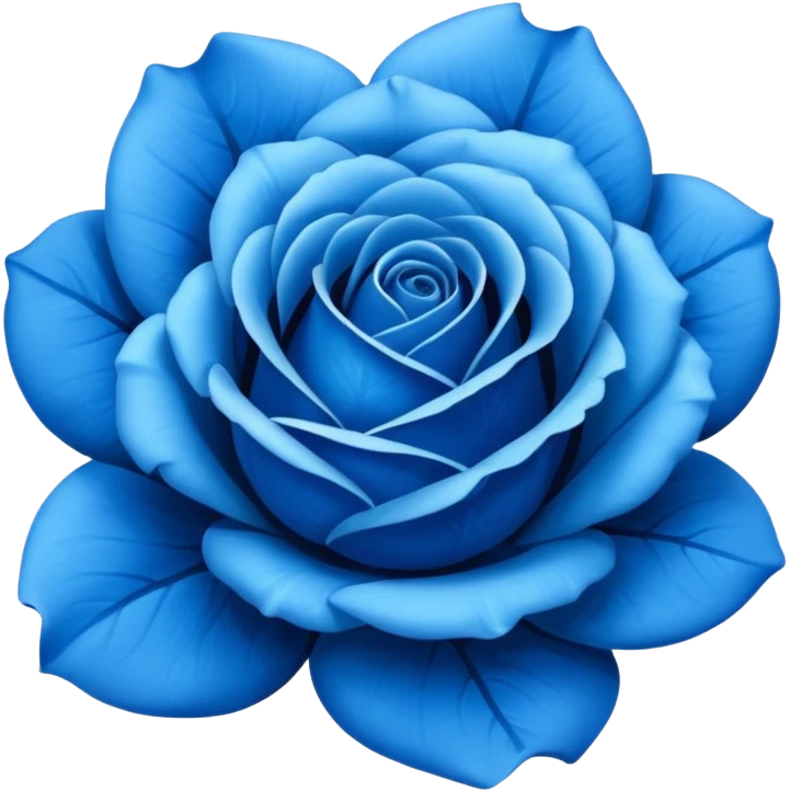 Blue rosee emoji emoji