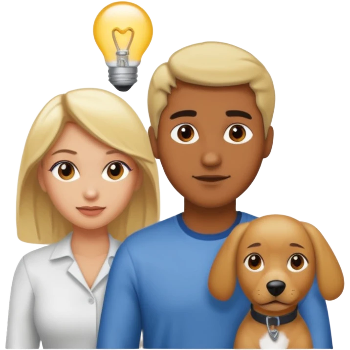 brown man doggy style behind light woman emoji
