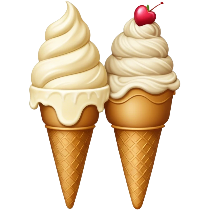 2 scoops with powder emoji