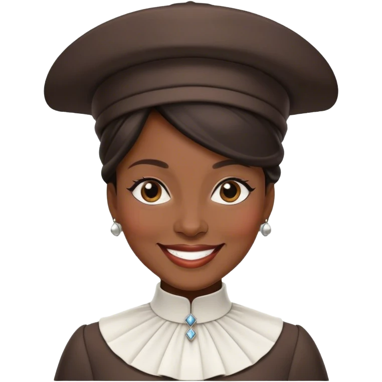 Black church lady  emoji