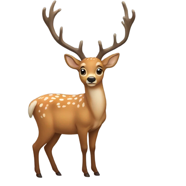 Deer  emoji