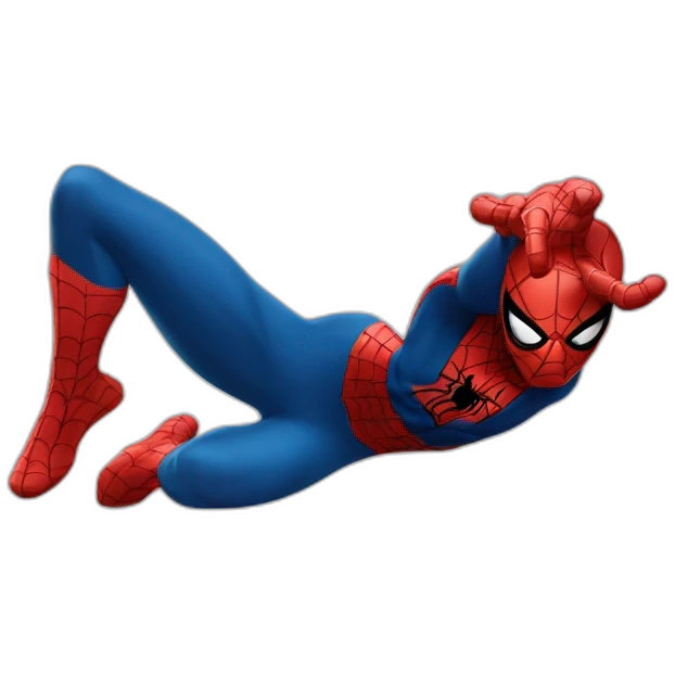 Spider-Man finger pose emoji