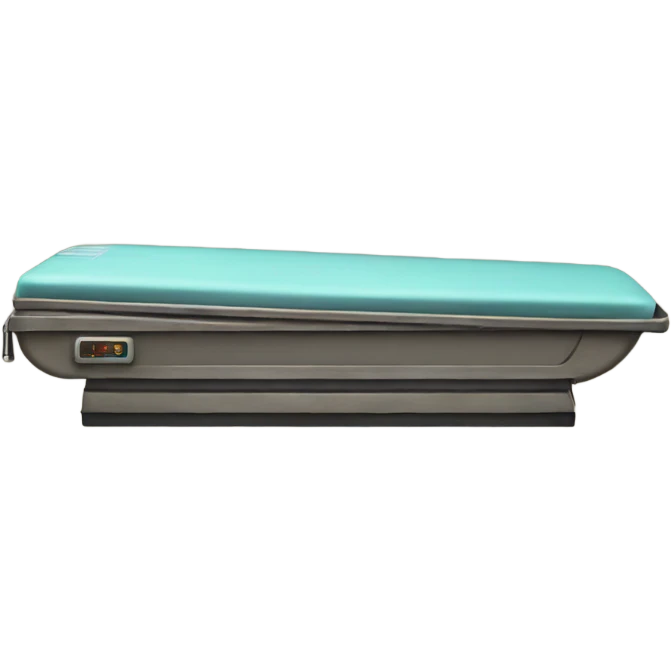Vintage closed tanning bed emoji