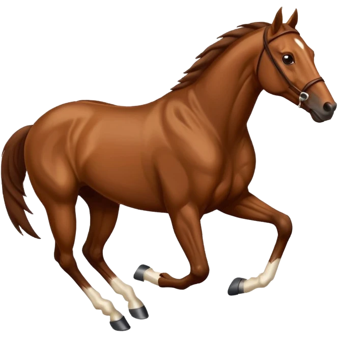 Racehorse emoji