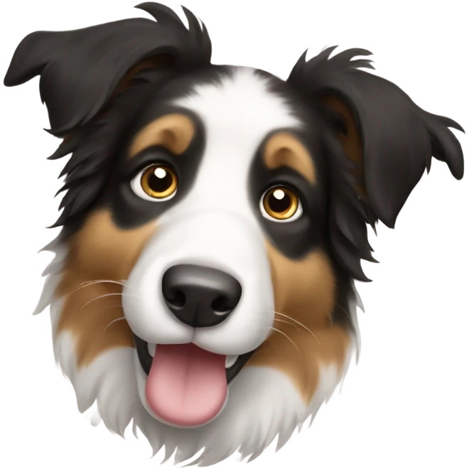 Collie puppy emoji