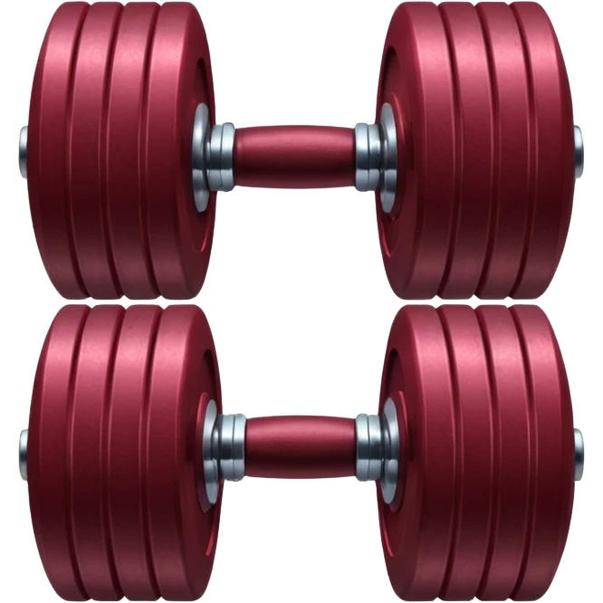 burgundury one dumbbell emoji