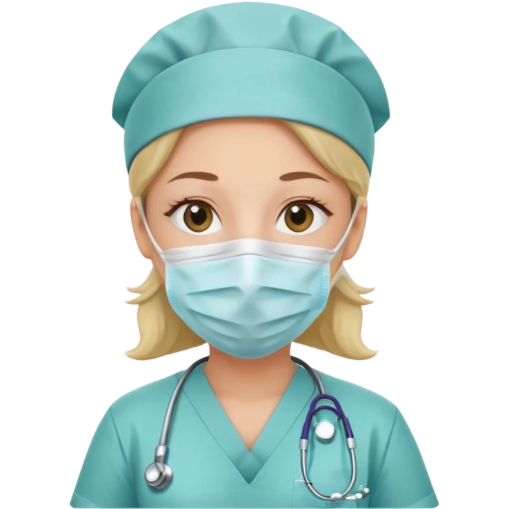 Nurse with serum emoji