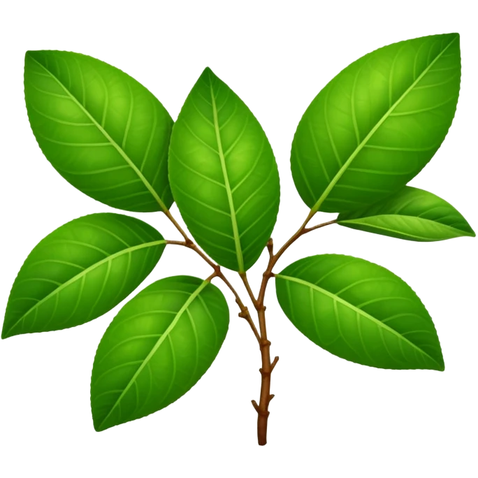 Guava leaves from the guava plant emoji