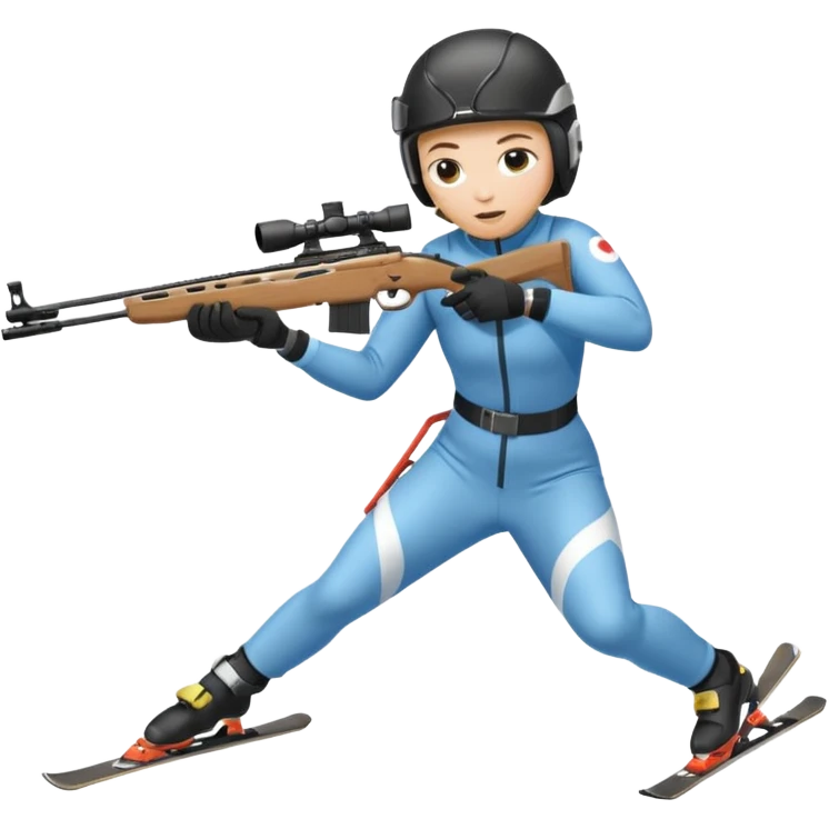 skii biathlon emoji