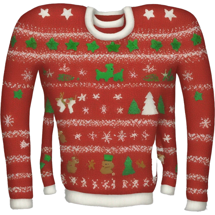 christmas sweater emoji