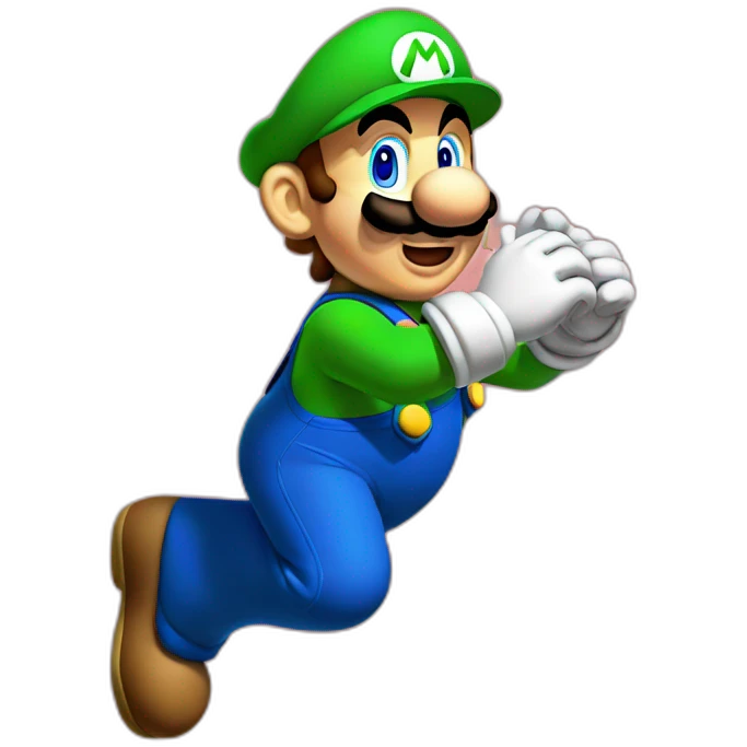 Mario bros dancing emoji