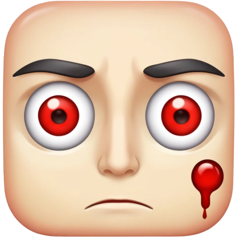 Уставшие глаза  emoji