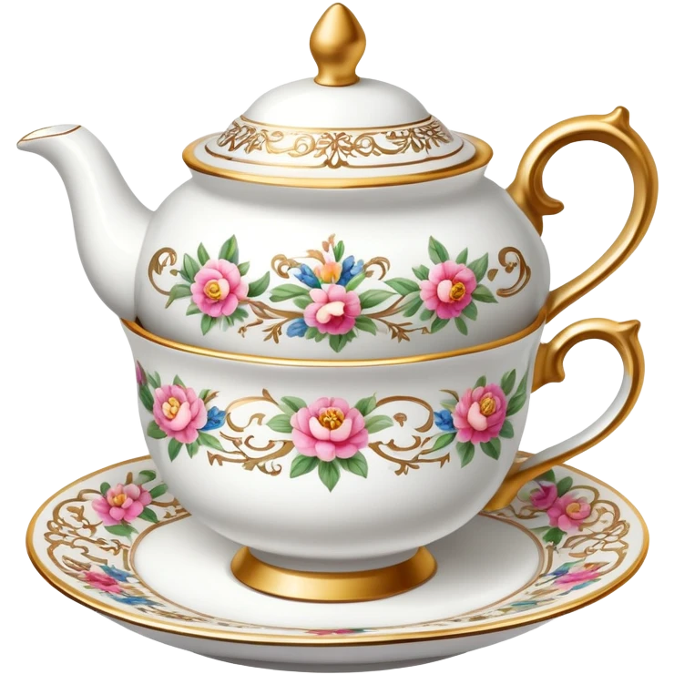 victorian tea emoji