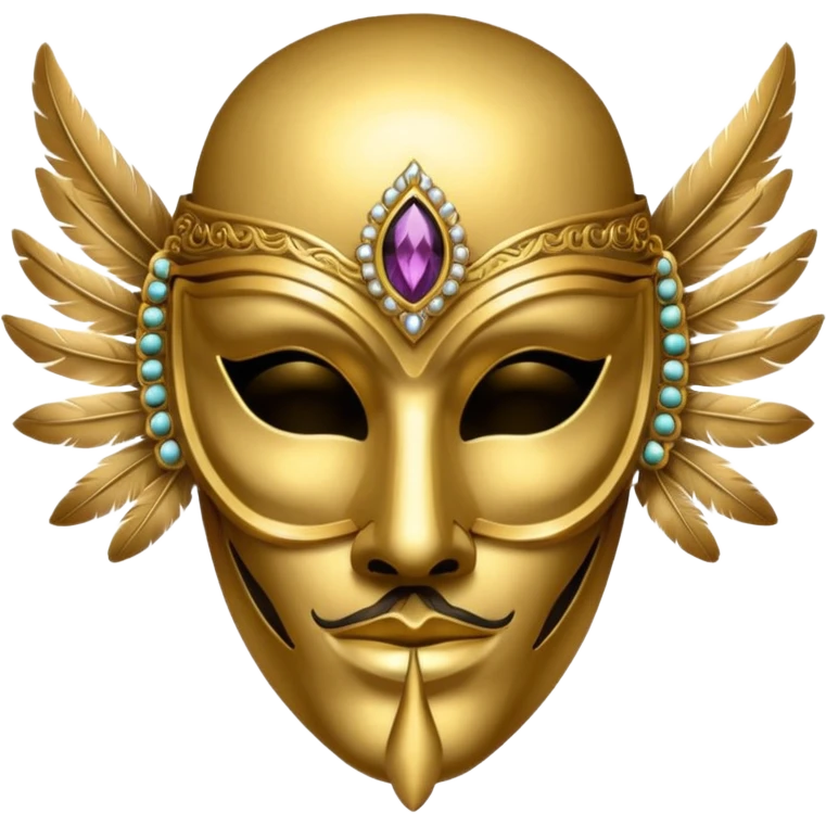 DJ Claptone mask emoji