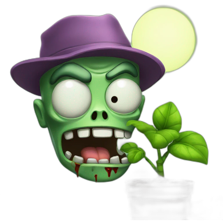 Plant vs zombie  emoji