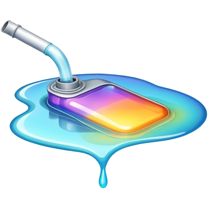 Gasoline puddle emoji