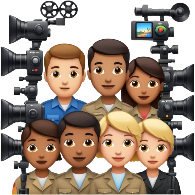 media production create a content emoji