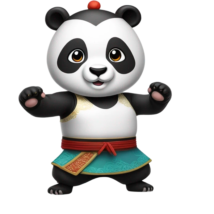 King fu panda emoji