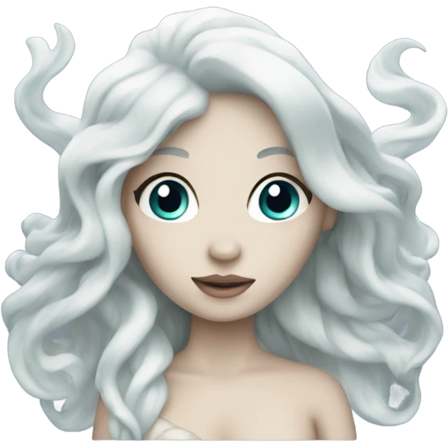 mermaid with white skin emoji