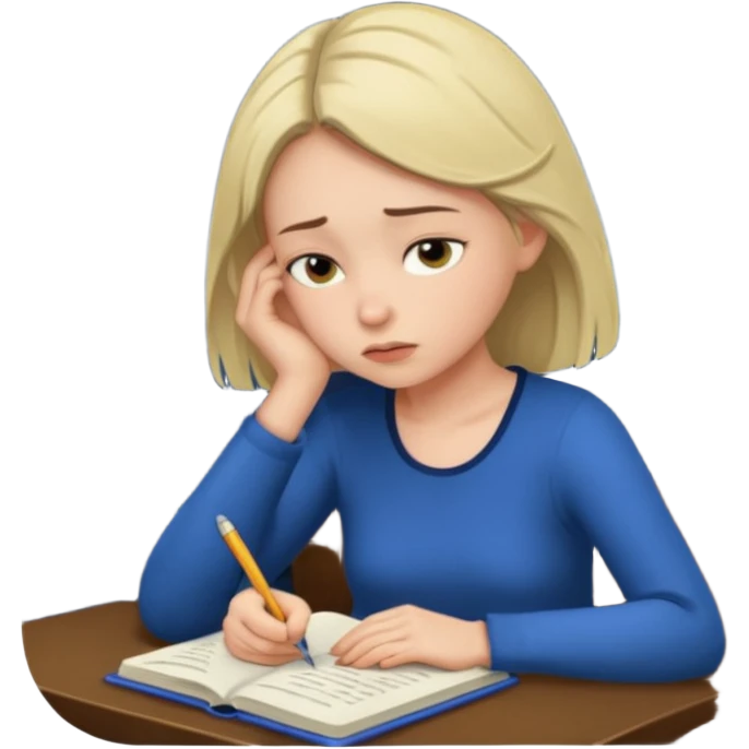 Maret Girl – Overthinker Soft (Banyak mikir, journaling, deep, night thinker) emoji