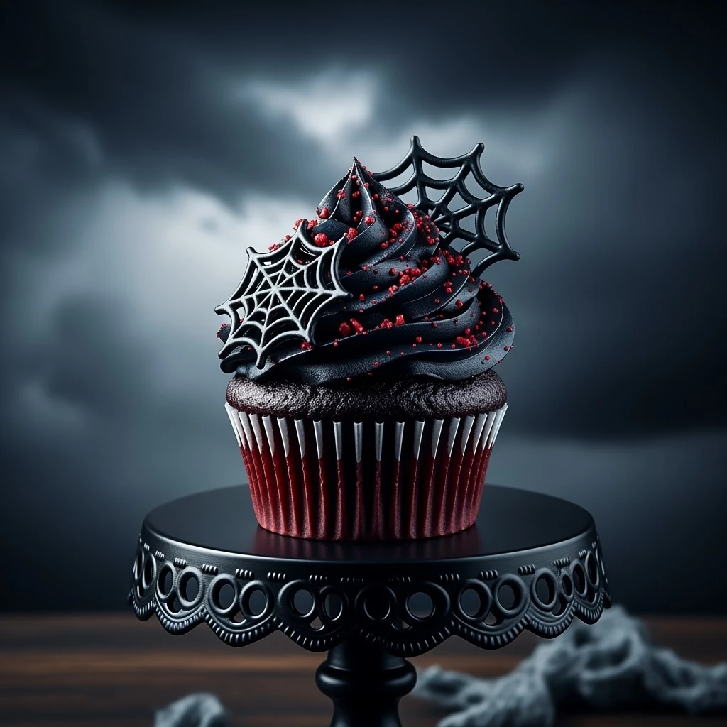 gothic cupcake emoji