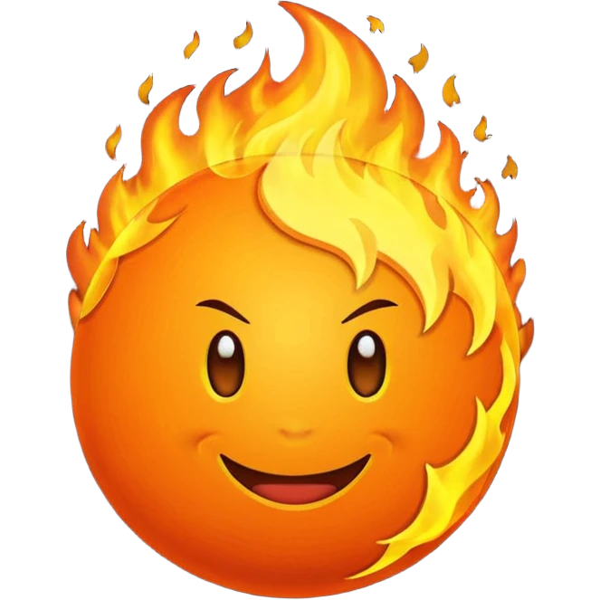 fire ball emoji