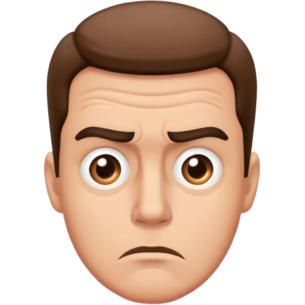 confused man emoji