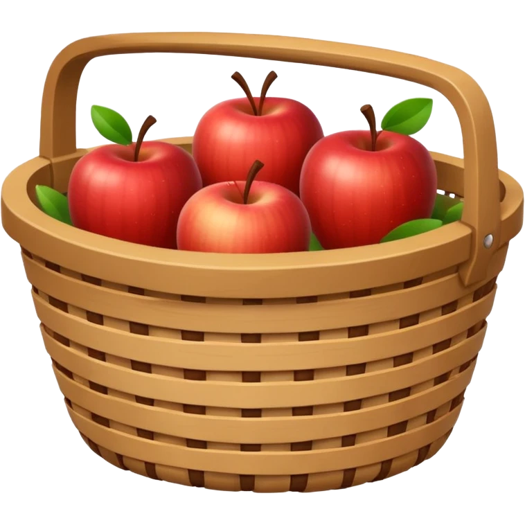 clean simple bag orr cart like apples basket emoji emoji