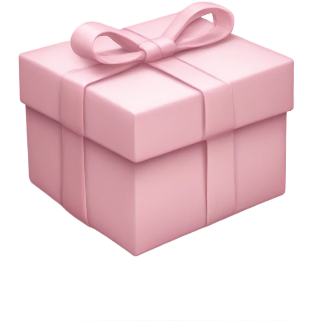 light pink package emoji