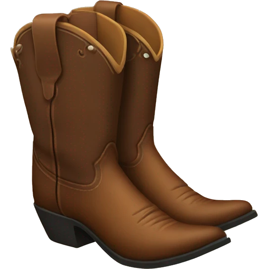 Cowboy boots  emoji