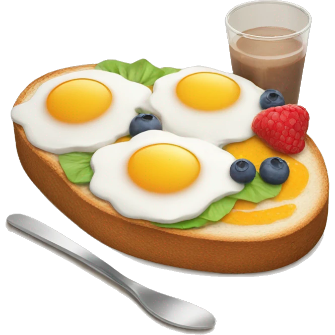 Healthy breakfast emoji
