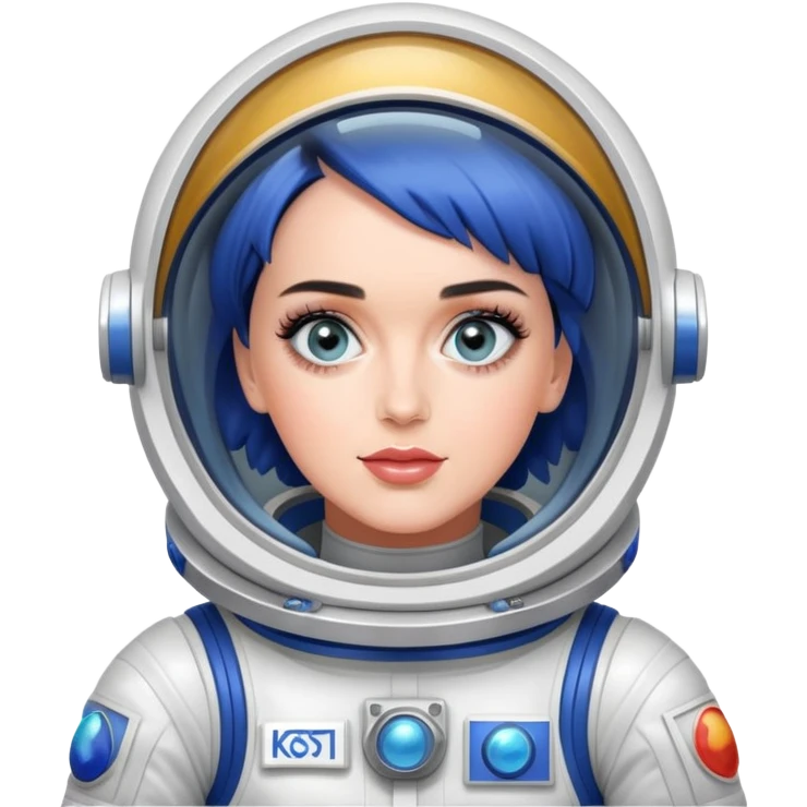 Katy Perry in space emoji