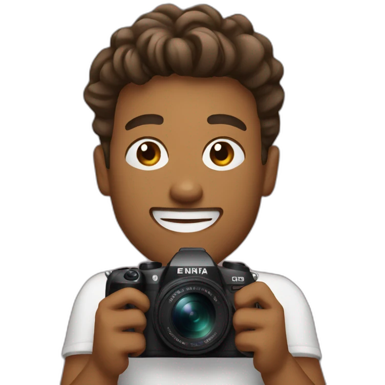 vlogging using mirrorless camera emoji