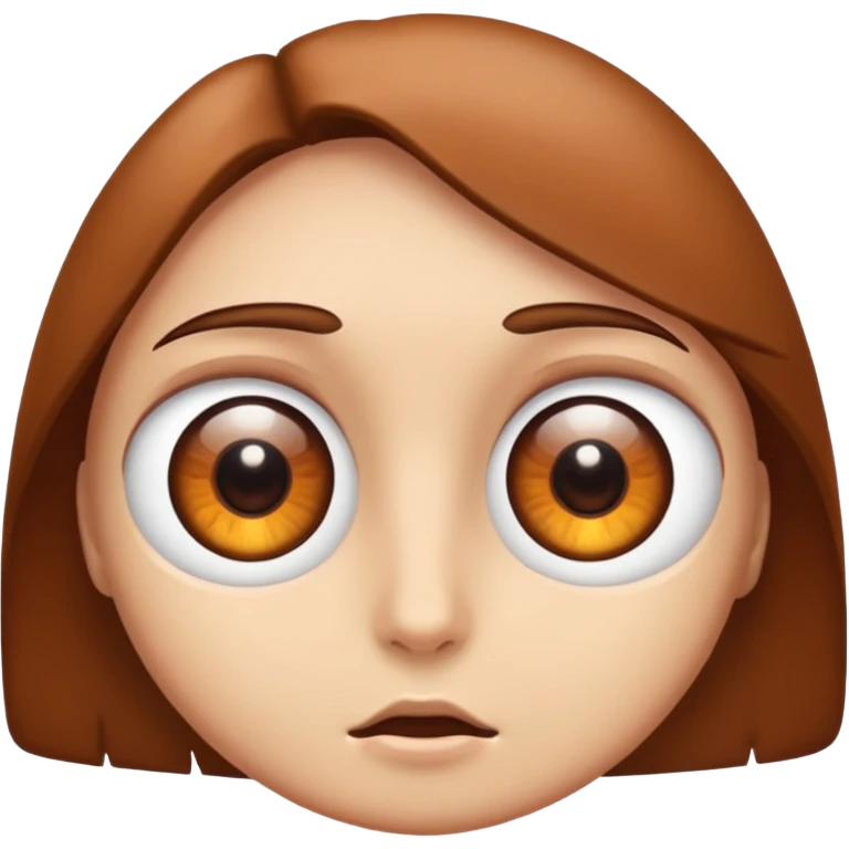 Eyes looking to left emoji