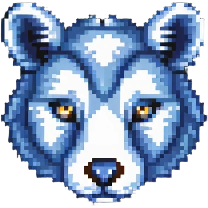 retro 1950s anthropomorphised animal head emoji