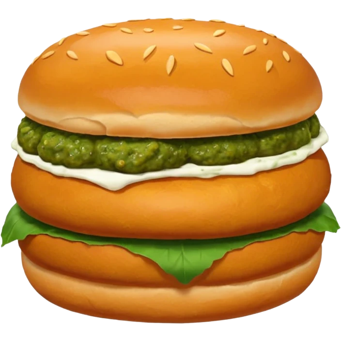 an ios genmoji for vadapav emoji